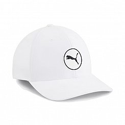 Puma Circle Cat Tech Cap - White