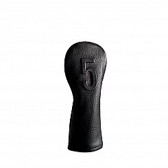 Vessel Lux Embossé 5-Wood Headcover - Black