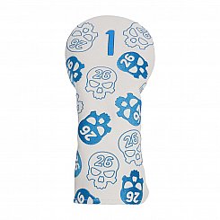 PXG Darkness Driver Headcover White Blue