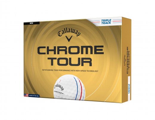 Callaway Chrome Tour 2026 Triple Track - White