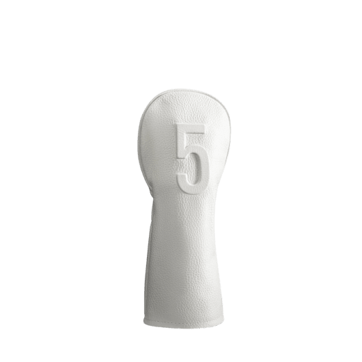 Vessel Lux Embossé 5-Wood Headcover - White