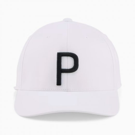 Puma P Golf Cap - White