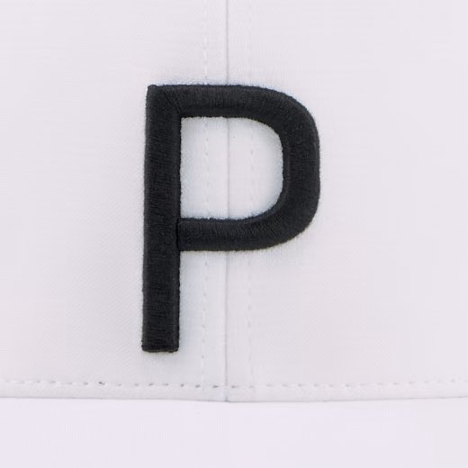 Puma P Golf Cap - White