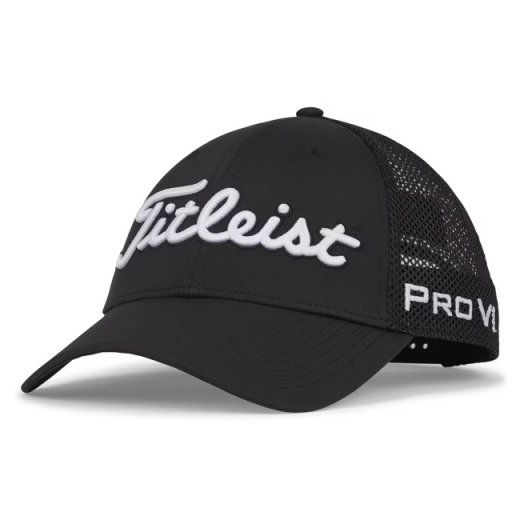 Titleist Tour Performance Mesh - Black/White