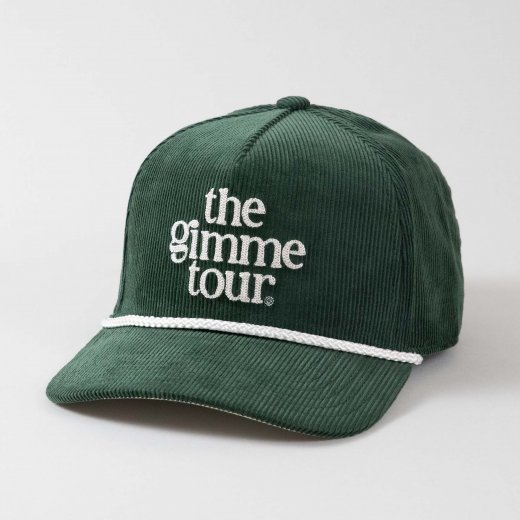 The gimme tour - Cord snapback green