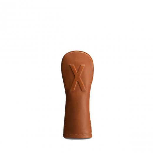 Vessel Lux Embossé X-Hybrid Headcover - Brown