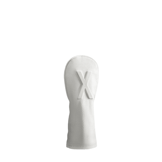 Vessel Lux Embossé X-Hybrid Headcover - White